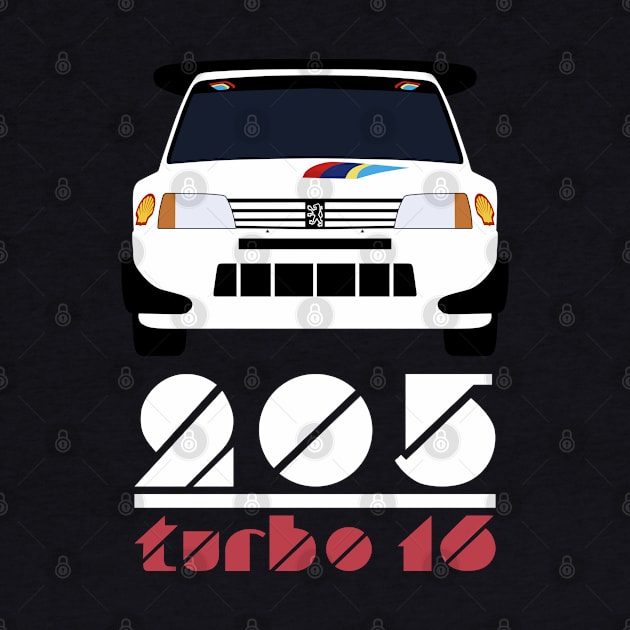 Peugeot 205 T16 by AutomotiveArt